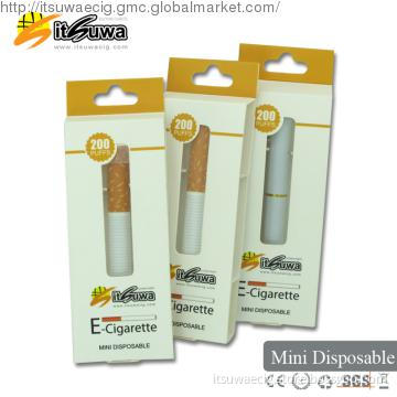 2012 Most Health mini disposable e cig with factory price USD 1.5